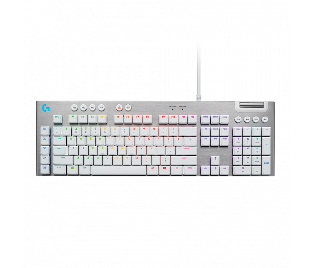 Teclado Mecânico Logitech G G815 Tactile Branco
