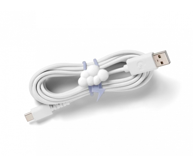 Cabo De Carregamento Usb E Organizador Logitech G Aurora Collection - Branco