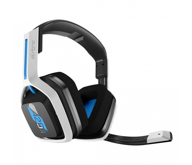 Headset sem fio ASTRO Gaming A20 Gen 2 - Branco/Azul