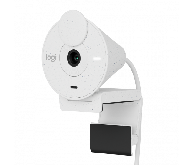 Webcam Full HD Logitech Brio 300 - Branco