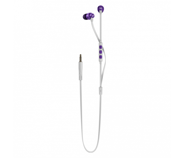 Fone de Ouvido Intra-Auricular ASTRO Gaming A03 In-ear Monitors - Branco/Roxo