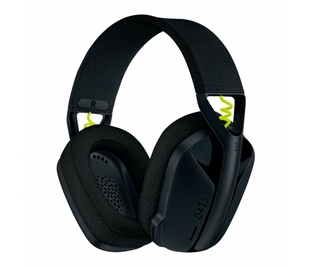 Headset Gamer Sem Fio Logitech G435 LIGHTSPEED – Preto 