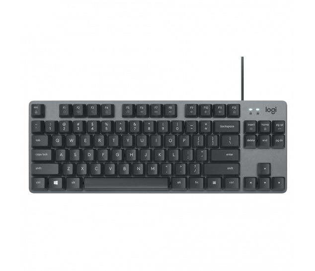 Teclado com fio mecânico Logitech K835 TKL