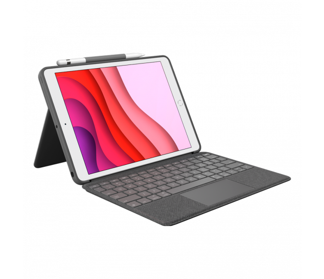 Capa com Teclado Combo Touch para iPad 7ª e 8ª geração 