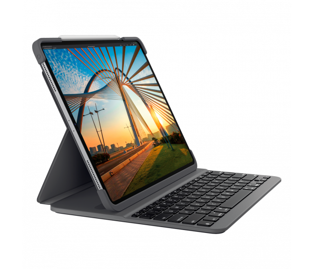 Capa com Teclado Logitech Slim Folio Pro para iPad Pro 11" (1ª, 2ª, 3ª e 4ª Gerações)