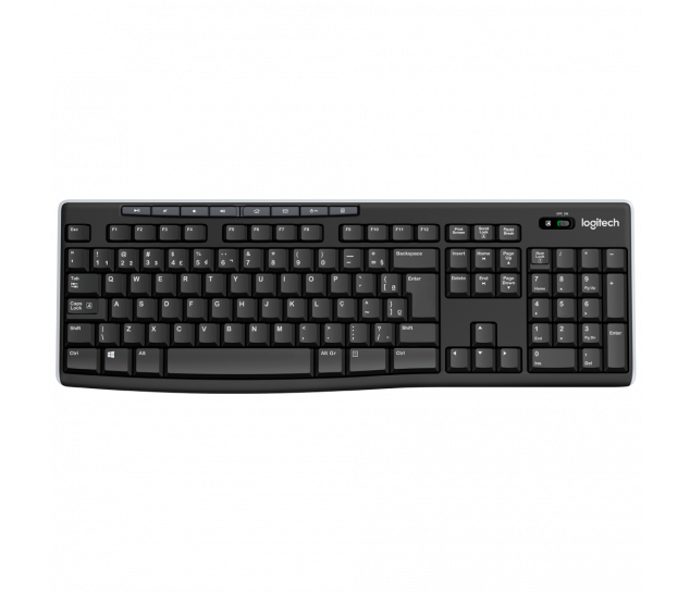 Teclado Sem Fio Logitech K270 - Padrão ABNT2