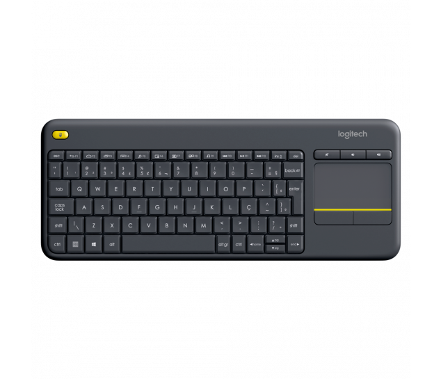 Teclado Sem Fio Logitech K400 PLUS TV - Padrão ABNT2
