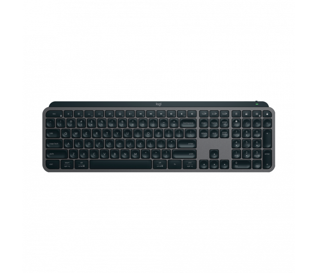 Teclado Sem fio Logitech MX KEYS S Grafite com Layout Americano