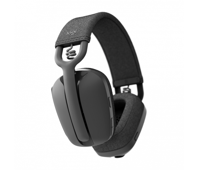 Headset sem fio Logitech Zone Vibe 100 - Grafite