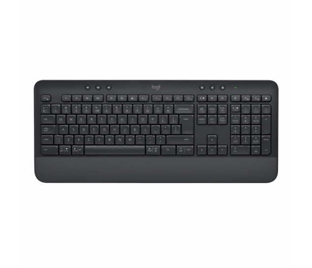 Teclado Sem Fio Logitech Signature K650 - Grafite