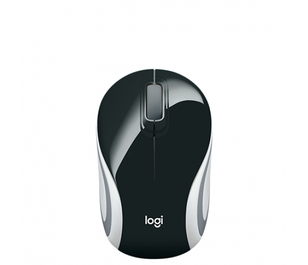 Mouse Sem Fio Mini Logitech M187 - Preto