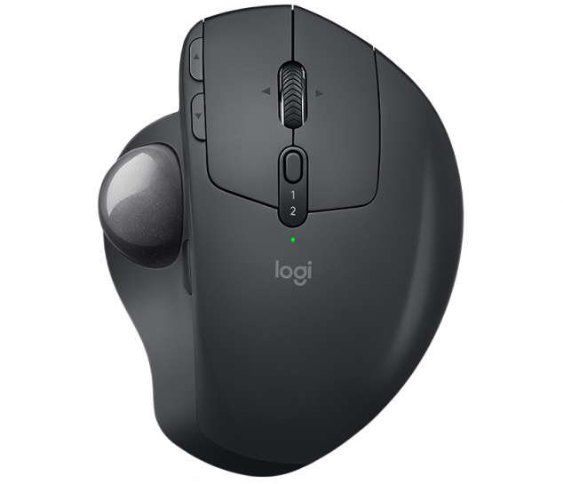 Mouse sem fio Logitech Trackball MX ERGO