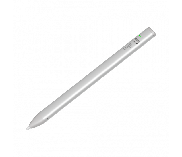 Lápis digital para tablet Logitech Crayon Prata USB-C para iPads