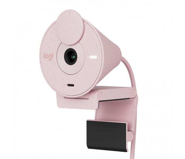 Webcam Full HD Logitech Brio 300 - Rosa