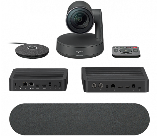 Sistema de videoconferência Logitech Rally