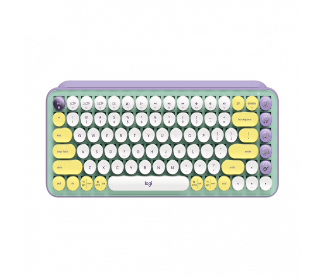 Teclado Mecânico sem fio Logitech POP Keys - Daydream