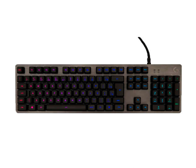 Teclado Mecânico Gamer Logitech G512 Carbon - Padrão ABNT2