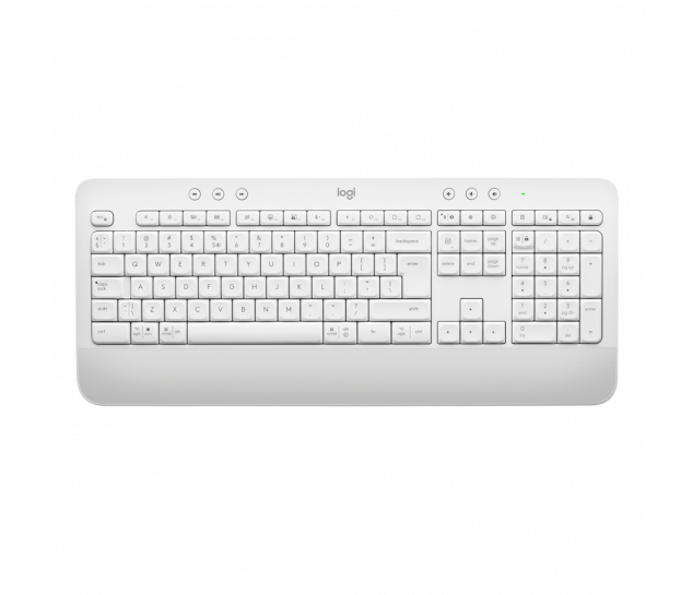 Teclado Sem Fio Logitech Signature K650 - Branco