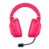 Headset Gamer Sem Fio Logitech G PRO X 2 LIGHTSPEED - Rosa Magenta - 3