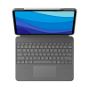 Capa com Teclado Logitech Combo Touch iPad Pro 11" (1ª, 2ª, 3ª e 4ª Gerações) - Cinza - 3