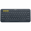 Teclado sem fio Logitech K380 - Cinza - 1