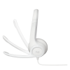 Headset com fio USB Logitech H390 - Branco - 2