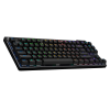 Teclado Mecânico Gamer sem fio USB Logitech G PRO X TKL LIGHTSPEED Preto com Layout Americano - 2