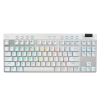 Teclado Mecânico Gamer sem fio USB Logitech G PRO X TKL LIGHTSPEED Branco com Layout Americano - 1