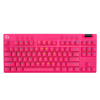 Teclado Mecânico Gamer sem fio USB Logitech G PRO X TKL LIGHTSPEED Magenta com Layout Americano - 1