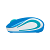 Mouse Sem Fio Mini Logitech M187 - Azul