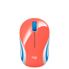 Mouse Sem Fio Mini Logitech M187 - Coral