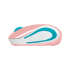 Mouse Sem Fio Mini Logitech M187 - Rosa