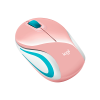 Mouse Sem Fio Mini Logitech M187 - Rosa