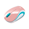 Mouse Sem Fio Mini Logitech M187 - Rosa