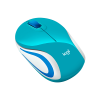 Mouse Sem Fio Mini Logitech M187 - Verde Água