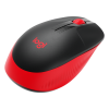 Mouse sem fio Logitech M190 - Vermelho - 2