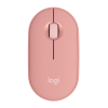 Mouse Sem Fio Logitech Pebble Mouse 2 M350s Rosa - 1