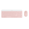 Combo Teclado e Mouse sem fio Logitech MK470 - Rosa - 1