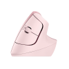 Mouse Sem Fio Logitech Lift Vertical - Rosa - 2