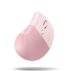 Mouse Sem Fio Logitech Lift Vertical - Rosa - 3