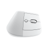 Mouse Sem Fio Logitech Lift Vertical - Branco - 3