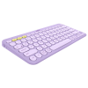 Teclado sem fio Logitech K380 - Lilás Lemonade - 2