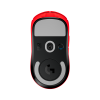 Mouse Gamer Sem Fio Logitech G PRO X SUPERLIGHT - Vermelho - 4