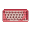 Teclado Mecânico sem fio Logitech POP Keys - Rosa Heartbreaker - 1