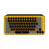 Teclado Mecânico sem fio Logitech POP Keys - Amarelo Blast - 1