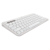 Teclado sem fio Logitech Pebble Keys 2 K380s - Branco - 2