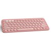 Teclado sem fio Logitech Pebble Keys 2 K380s - Rosa - 3