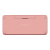 Teclado sem fio Logitech Pebble Keys 2 K380s - Rosa - 4